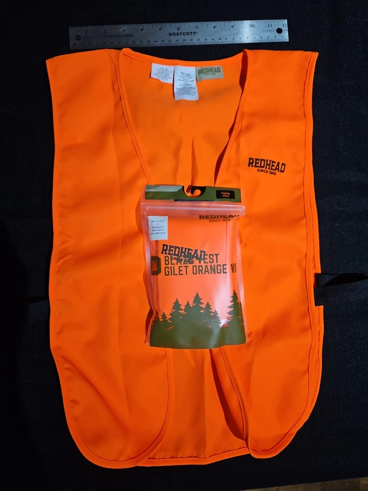 Redhead Blaze Orange Youth Hunting Safety Vest ~BRAND NEW ~Red Head black friday - Image 2 of 4