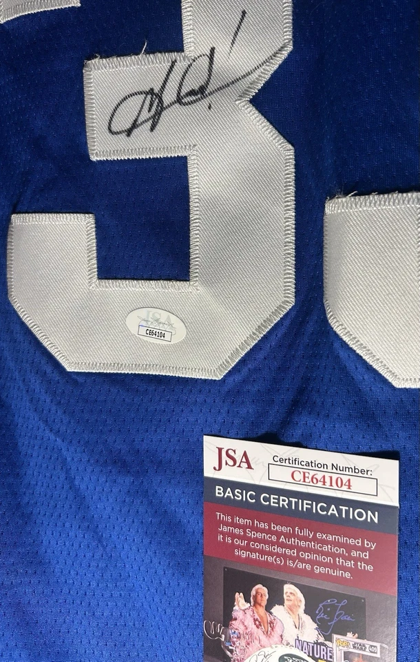 Футболка с автографом чемпиона Grant Hill Duke Blue Devils 91-92 сертификат подлинности JSA HOF - Изображение 3 из 4