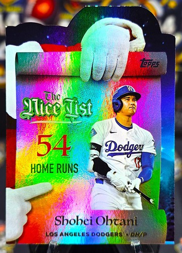 2025 Topps Holiday - Making the Nice List Shohei Ohtani #MNL-1
