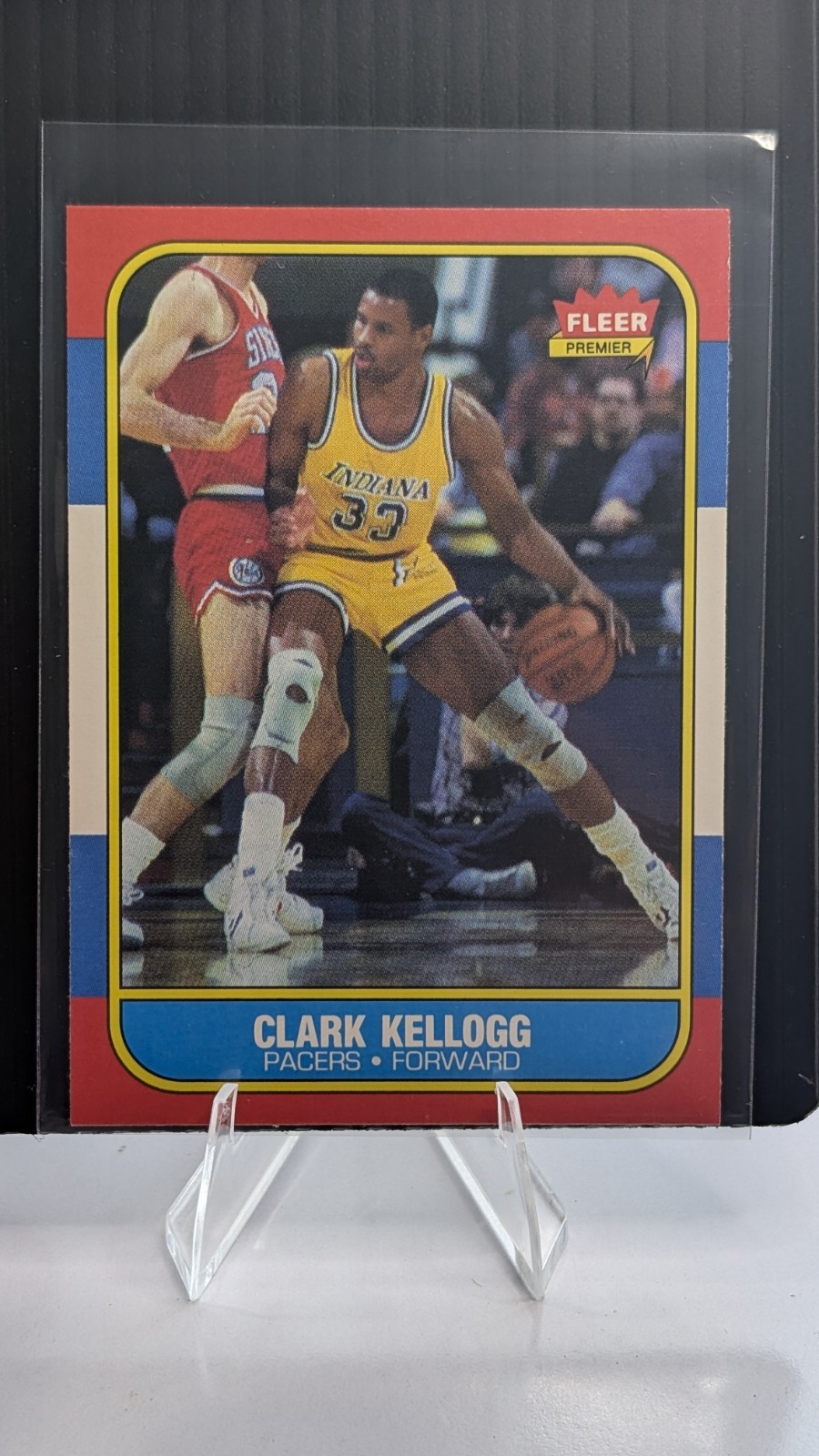 1986-87 Fleer - Clark Kellogg #58