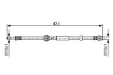 Flexible de frein Volvo C70