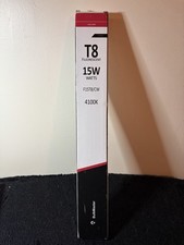F15T8/CW Fluorescent Light Bulbs, 15W, 4100K, 18  , T8, Pack of 2, Cool White