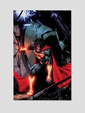 Superman Man of Steel Action Hero Premium Giclee Print Poster 11x17 DC Wall Art
