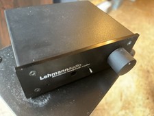 Lehmann Audio Rhinelander Headphone Amplifier Audiophile Amp Black German