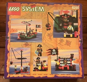 Sealed LEGO Pirates Cross Bone Clipper #6250 (Vintage)