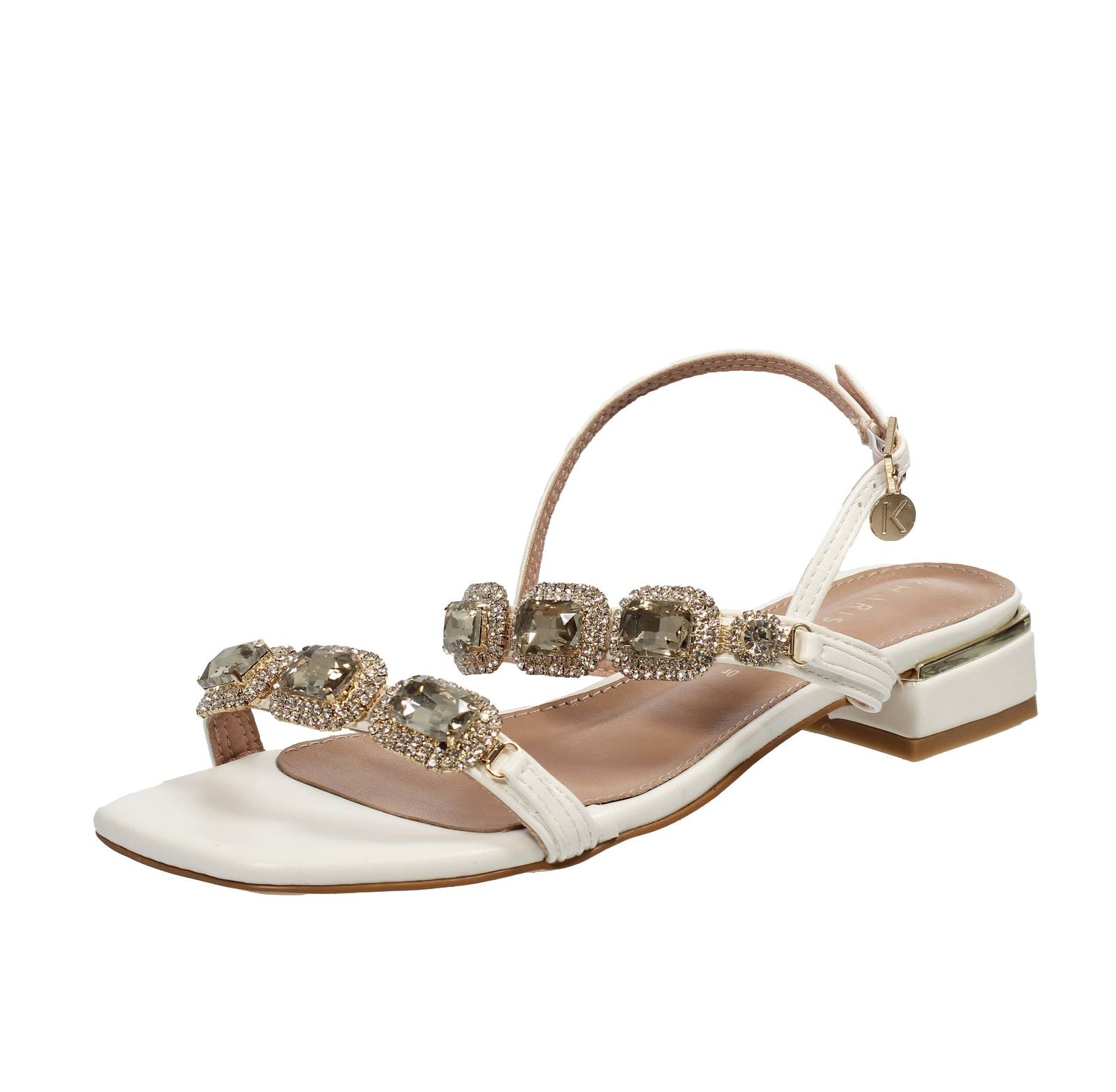 Харизма Сандалий для Джиоелли и Чинтурино Бьянко - Талья, 38 Скарпе Донна Такко