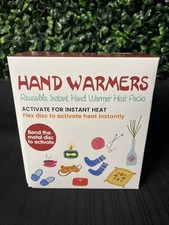 Hand Warmer Reusable Instant Hand Warmer Heat Packs 4 Packs Stars 