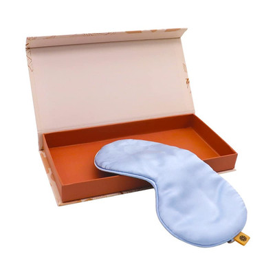 Beauty Of Orient Premium 25 Momme Mulberry Silk Eye Mask For Sleeping Frosty