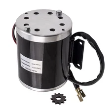 107.5mm 24VDC Motor Electric Brushed Motor For E-Scooter Electric Bike Go--kart