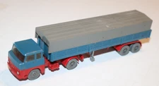 WIKING  VINTAGE 1:87 HANOMAG HENSCHEL HS 14 TRACTOR TRAILER 731/2 MINT 1964