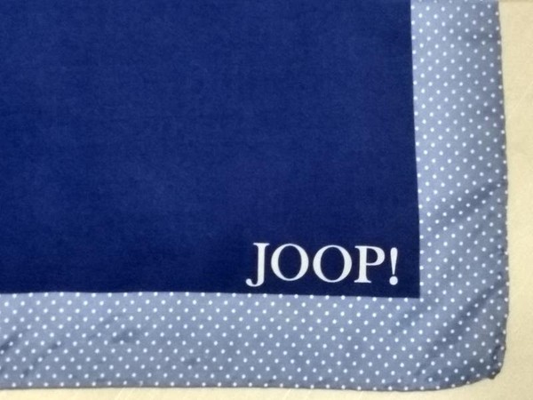 Women JOOP! Scarf Blue Silk One size
