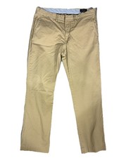 Men's Polo Ralph Lauren Stretch Straight Fit Chino Pants-Size 34x30 Classic Tan