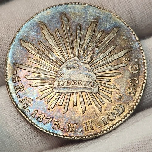 1873 Mexico 8 Reales — photo from the most recent tracked eBay sale