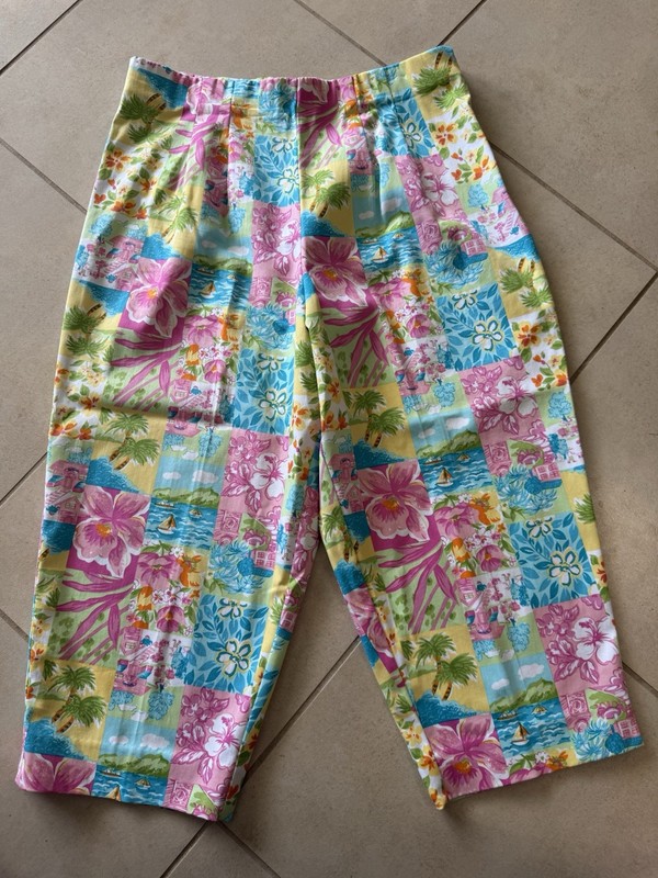 BRIGGS Of New York Women’s Size 16 Adorable Pastel Capri’s