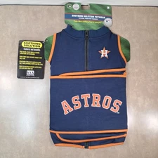 Pets First Houston Astros Soothing Solution Dog Vest Size Large MLB Petwear