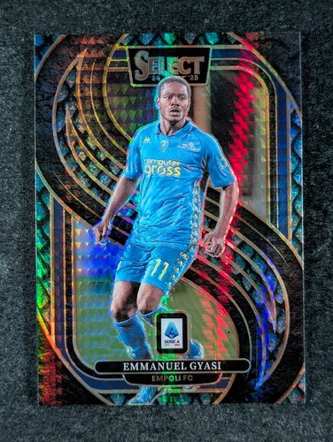 2024-25 Panini Select Serie A EMMANUEL GYASI 7/18 Jade Dragon Scale Mezzanine