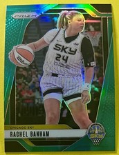 Rachel Banham 2024 Panini Prizm WNBA GREEN PRIZM Card #25 CHICAGO SKY