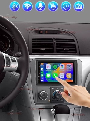 Para Saturn Aura 2007-2008 Estéreo de coche con GPS Radio Android Auto CarPlay