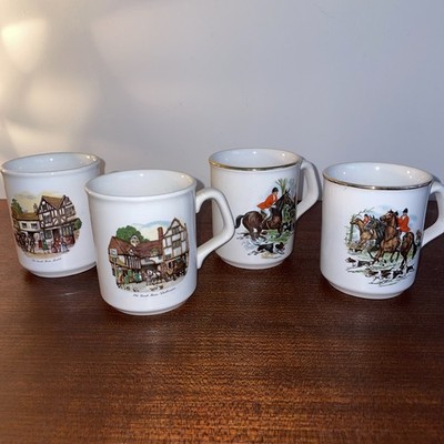 4 x Freimaurer Freimaurer Masonic Tassen