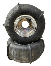 Honda Atc 70 Dwt Rear Rims Sand Snake Paddle Dune Tires 18 Mounted Honda Atc 70 Dwt Rear Rims Sand Snake Paddle Dune Tires 18 Mounted