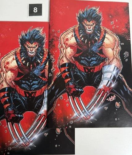 WEAPON X-MEN #1 1:100 JONBOY VIRGIN VARIANT MARVEL COMICS Lot 2