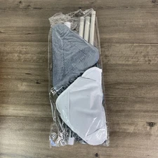 360° Rotating Mop Triangle Head Cleaning Microfiber Mop Mini Housekeeping Grey 