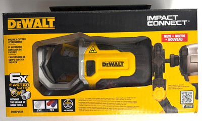 [NEW] (DWAPVCIR) Dewalt IMPACT CONNECT PVC/PEX Pipe Cutter Attachment
