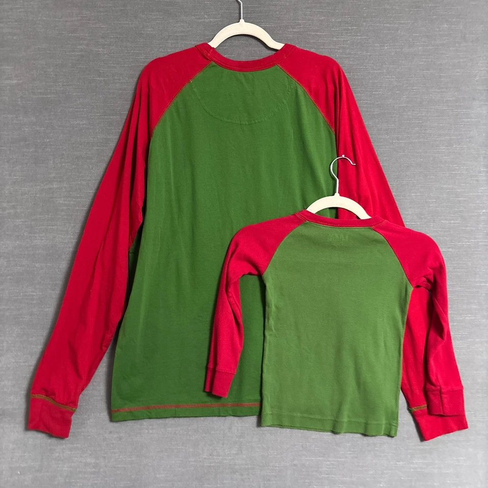 Lazy One Shirt XL Youth 6 Lights Out Reindeer Holiday Christmas Family Pajamas - Image 4 of 4