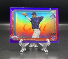 2025 TOPPS PRO DEBUT CHROME PURPLE REFRACTOR /125 MARVIN ALCANTARA RC PDC-23