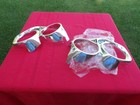 FORD 1967 FAIRLANE 500 & XL RANCHERO HEADLIGHT BEZELS RE ANODIZED AS NOS