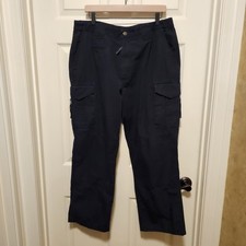 Tactical Cargo Pants Propper Women s Size 16 Navy Blue Polyester Cotton Workwear