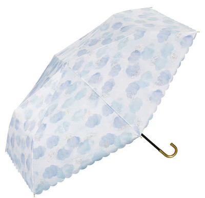Cinnamoroll Mini Folding Umbrella for Sun and Rain Sanrio Characters Wpc. New