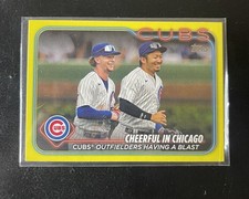 2024 Topps Series 2 “Cheerful In Chicago” Yellow Border PCA
