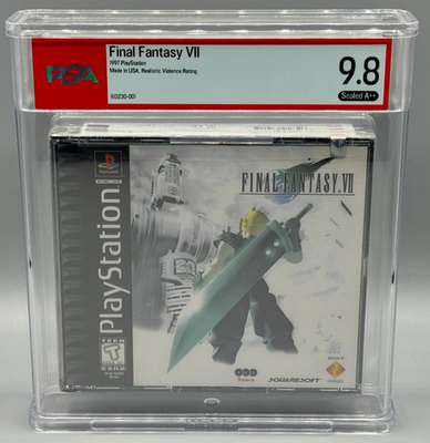 Final Fantasy VII 7 Sony PlayStation PS1 First Print Sealed New