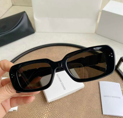 Gentle Monster Phantom 01 Sunglasses Black With Case New | eBay