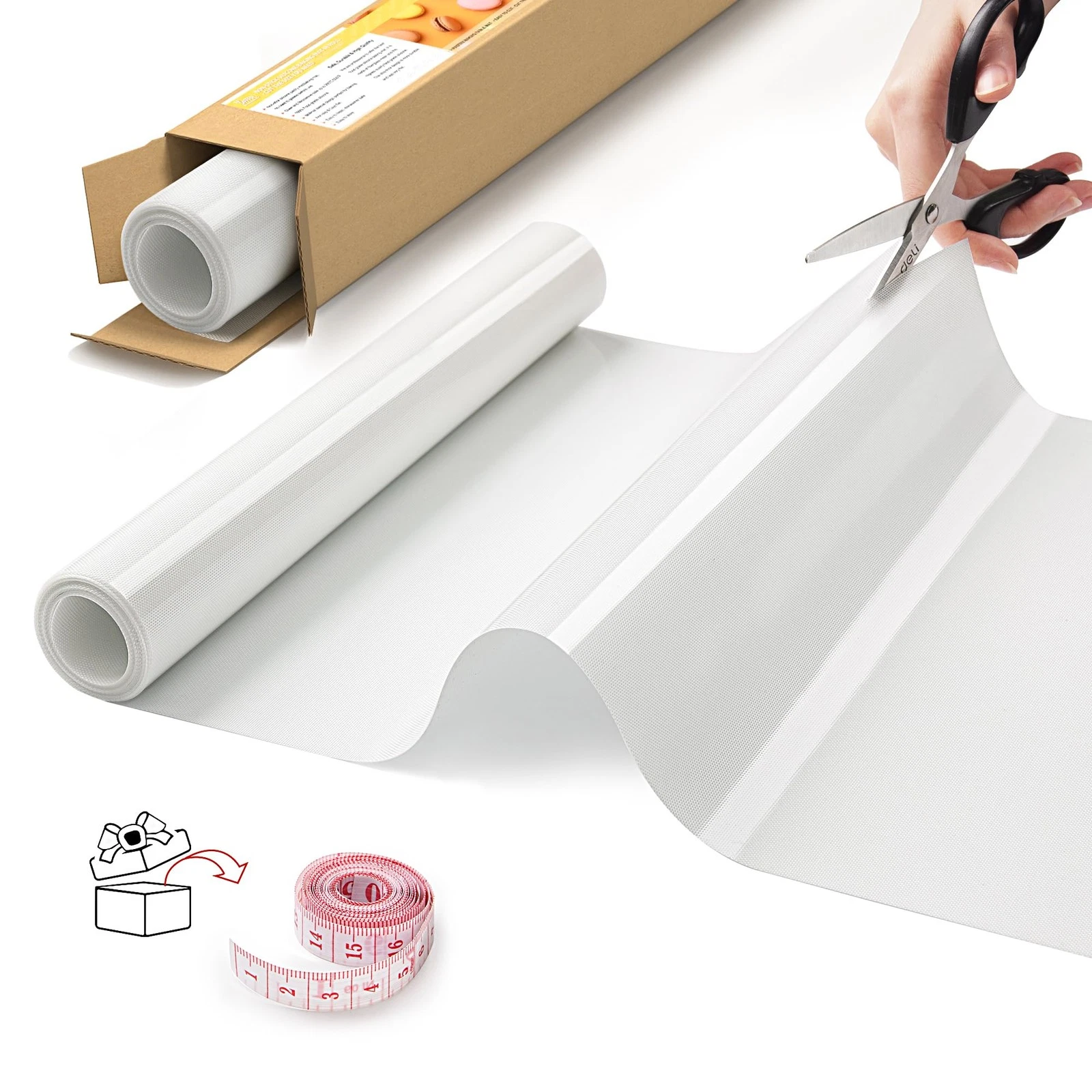 Silicone Baking Mat Roll, Non-Stick Heat Resistant Food Grade Baking Mats, No...