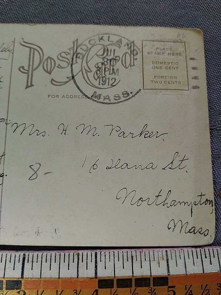 Named Buckland Mass Massachusetts Northampton Race Car Auto Story 1912