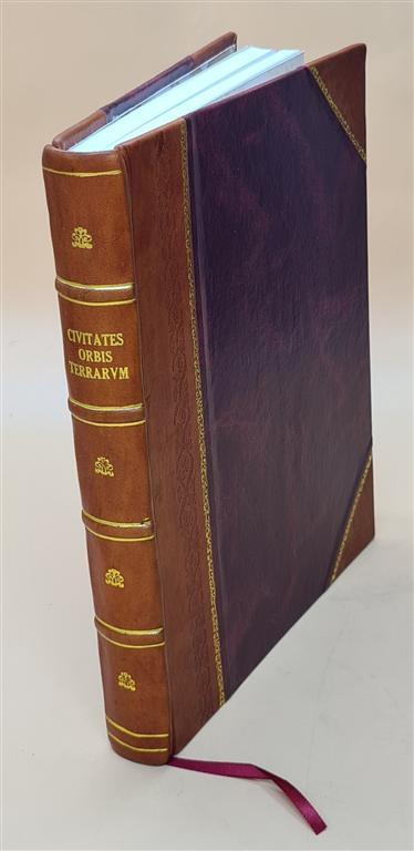 Civitates Orbis Terrarum Tomus Quartus Vrbium Praecipuarum T Leather Bound Antique Atlas