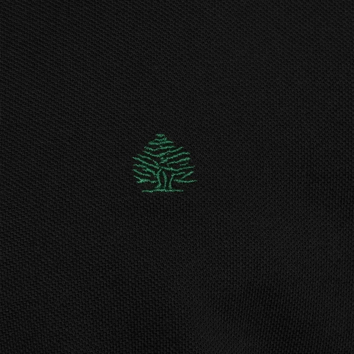 Polo Corte Recto Negro Springfield talla S