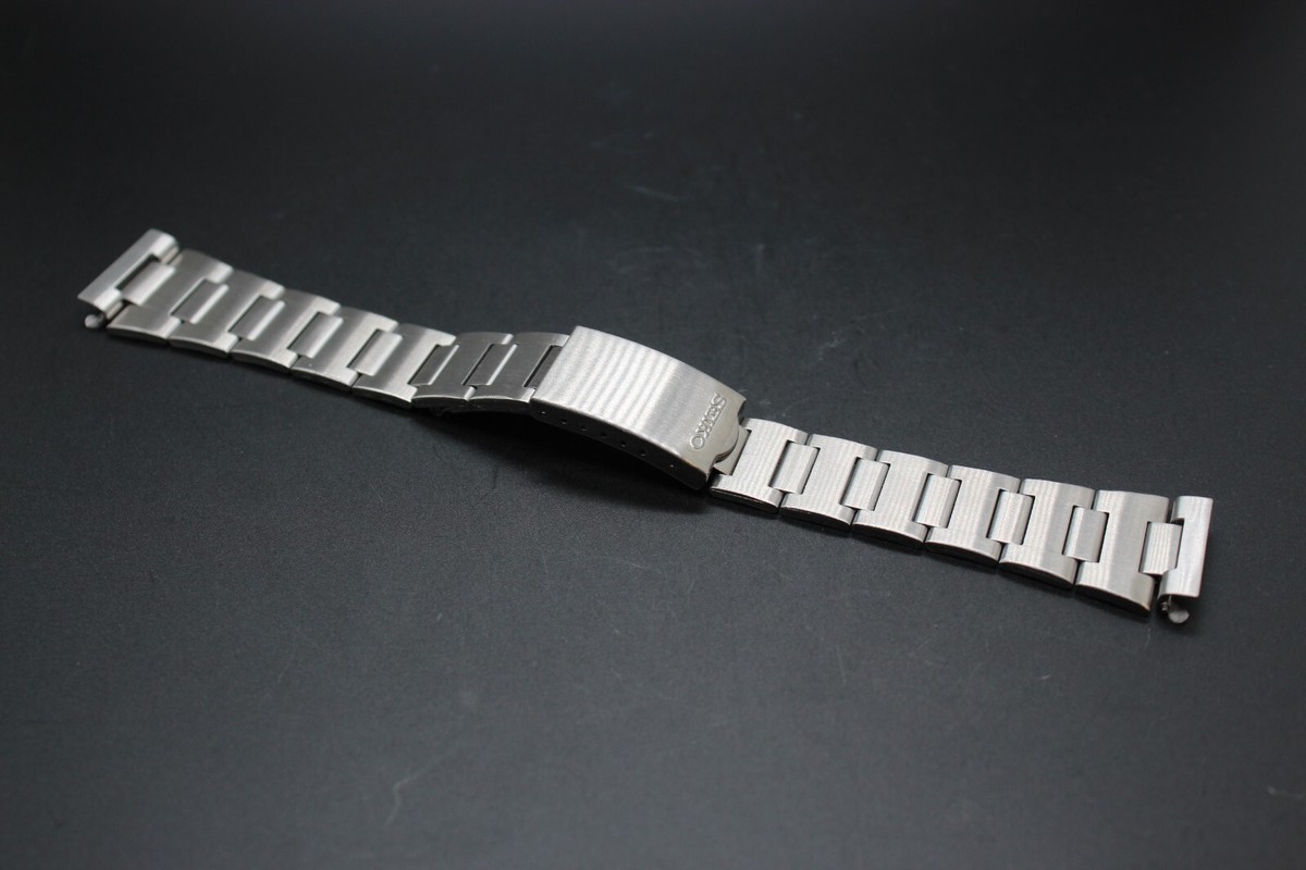 Seiko Stainless Steel Bracelet 6105-8000 6105-8009 End Links 19mm