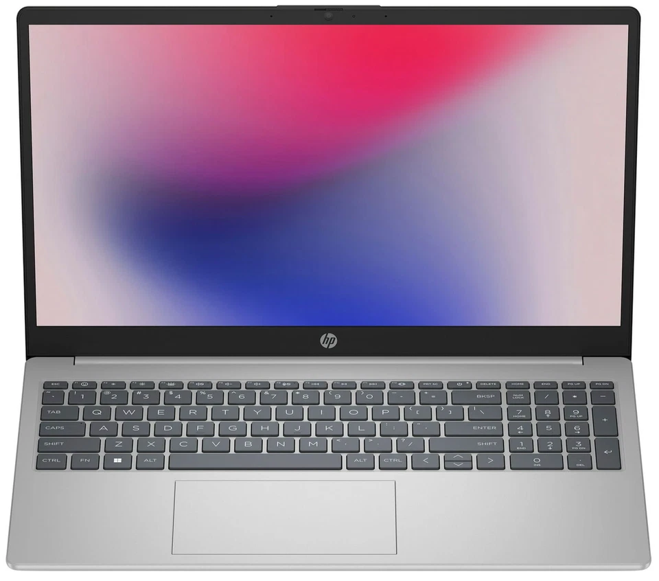 HP 15 Laptop 15.6" HD Pentium Quad-Core N200 16GB 128GB UFS Webcam Win 11 Silver