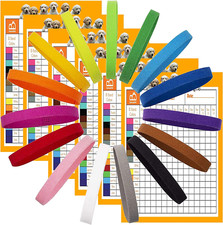 Newborn Puppy Collars, Record Keeping Charts, Super Soft Nylon Whelping Puppy Co