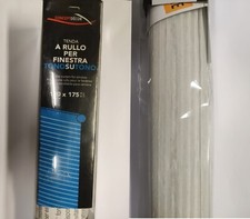 CONCEPT DECOR - TENDA A RULLO TONO SU TONO GRIGIO PERLA 120X175CM