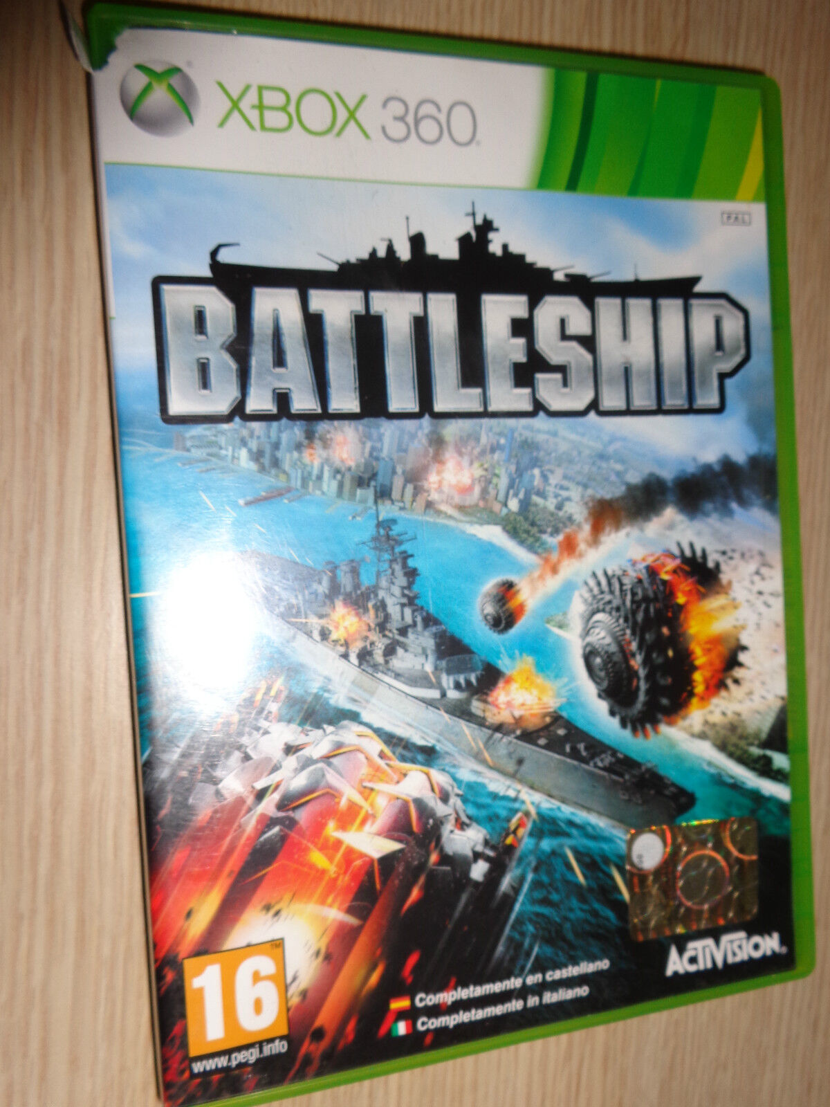 XBOX 360: BattleShip. 