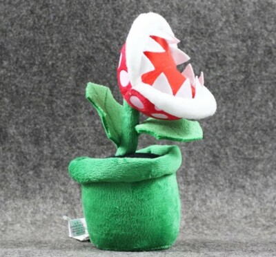 Super Mario Rohrpflanze piranha plant Stofftier Plüsch Figur 20 cm NEU