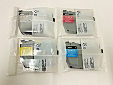 New Genuine Brother LC402 Black Cyan Magenta Yellow 4PK Starter Ink Cartridges