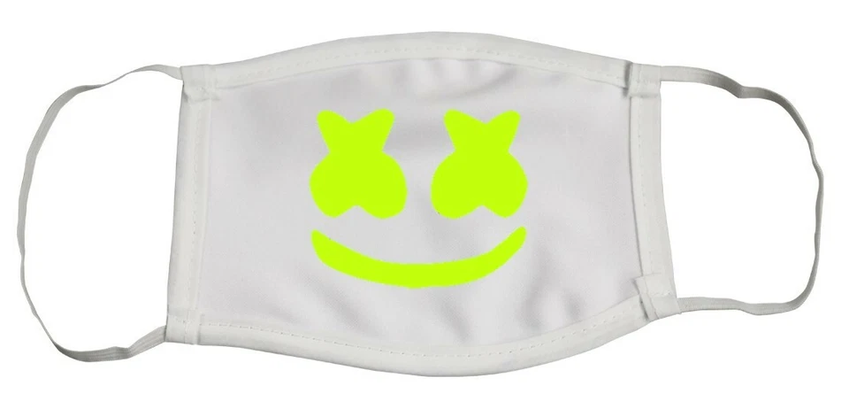 Reusable Cotton/Poly Facemask - "Marshmello" - Image 3 of 4