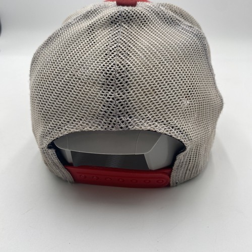 Ohio State Buckeyes Truckermütze Distressed Fan Favorit Snapback Mesh Cap rot - Bild 7 von 12