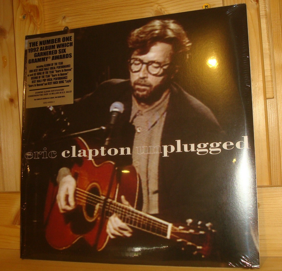 Eric Clapton Unplugged レコード ukオリ Eric Clapton / Unplugged - Guitar Records