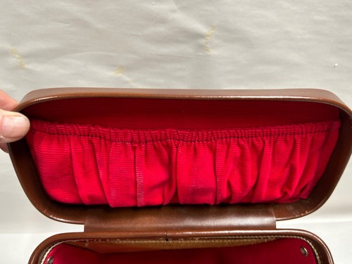 Vtg All American Leather Co Cavalier Cowhide Leather Camera Field Bag Case (A14) - Picture 14 of 15